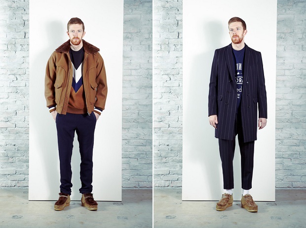 Лукбук коллекции одежды марки undecorated MAN Осень/Зима 2014