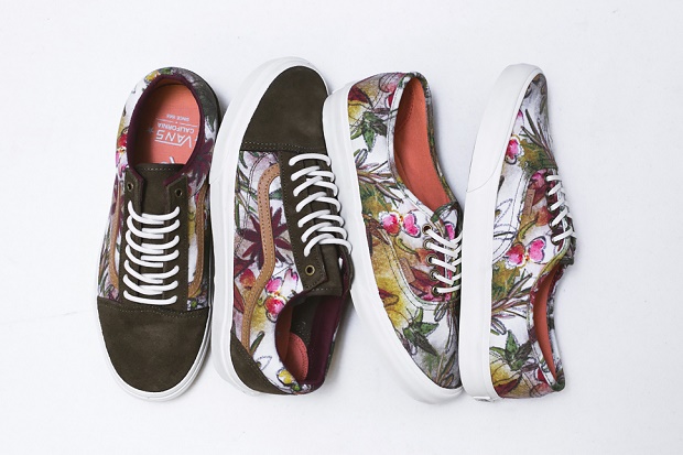 Коллекция кед Vans California “Floral Camo” сезона Весна 2014
