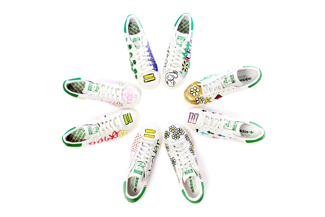 Фаррелл декорировал кроссовки Stan Smith для adidas Originals