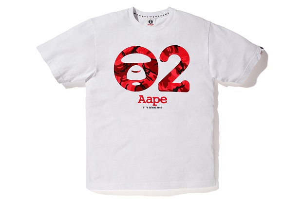 Футболка AAPE by A Bathing Ape 2nd Anniversary