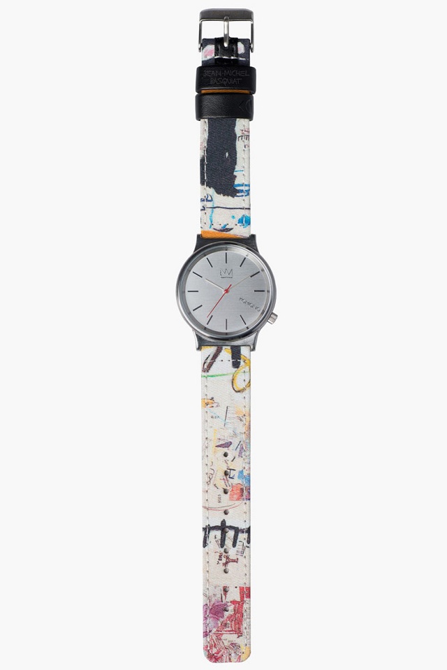 Komono выпустили часы с репродукциями Жан-Мишеля Баскии