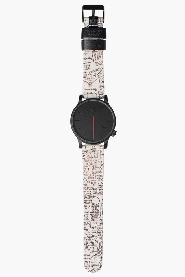 Komono выпустили часы с репродукциями Жан-Мишеля Баскии
