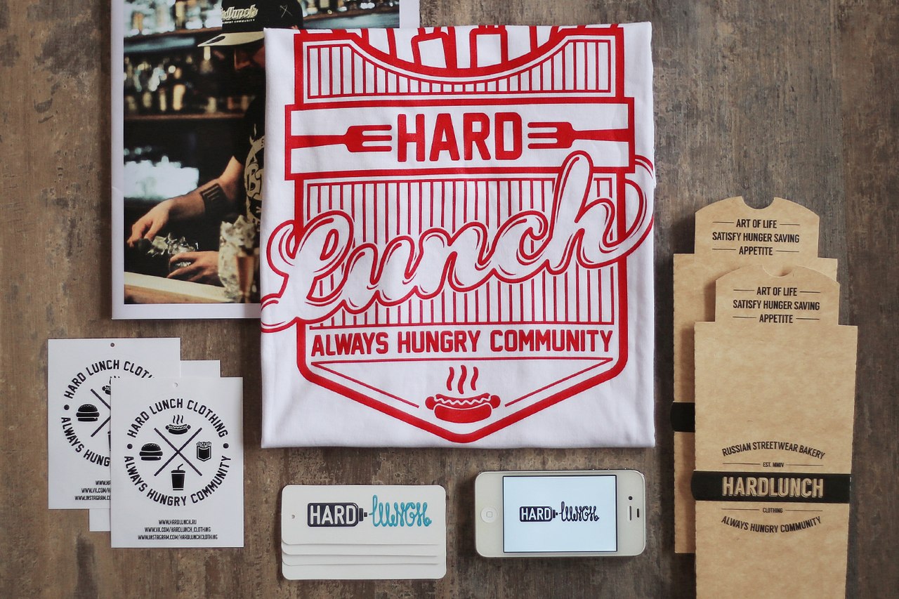 Марка Hard Lunch представила новые упаковки для футболок