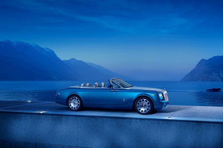 Rolls-Royce построил уникальный кабриолет Waterspeed
