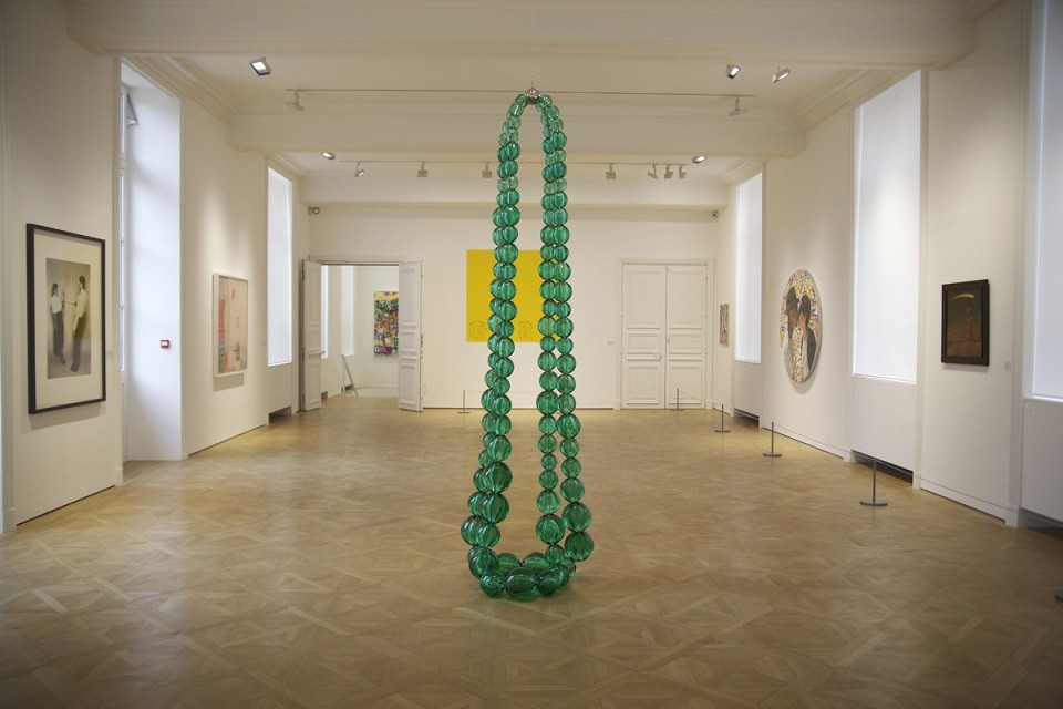 Фаррелл Уильямс открыл арт-выставку в Париже