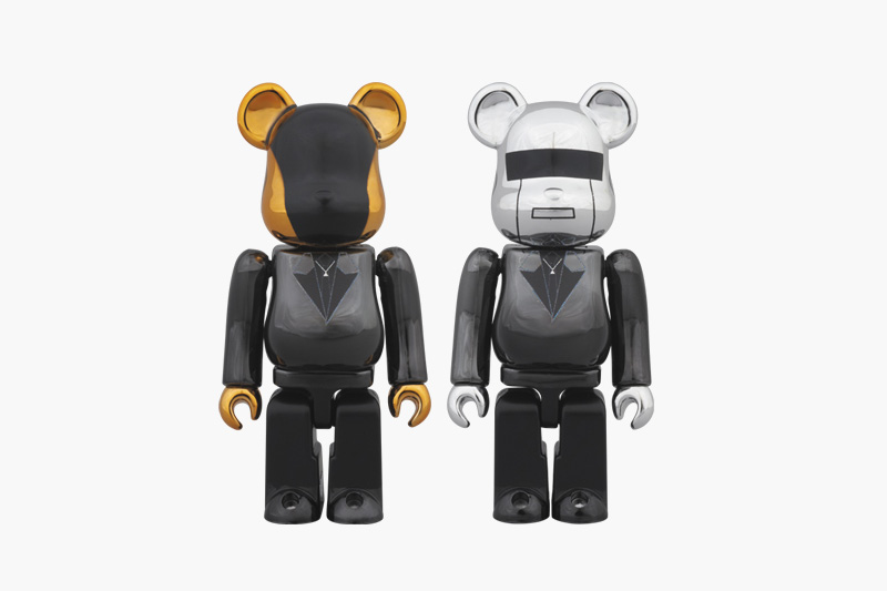 Футуристичный дуэт медведей Daft Punk x Medicom Toy BE@RBRICK