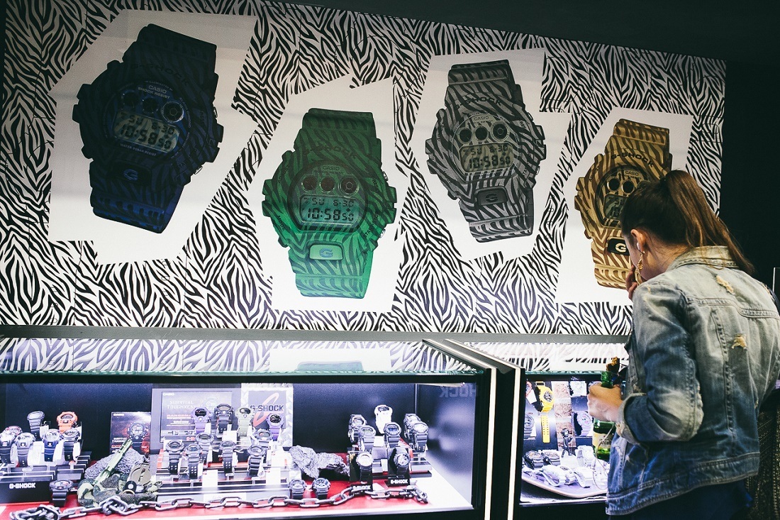 G-SHOCK представил новую коллекцию часов «Zebra Camouflage»