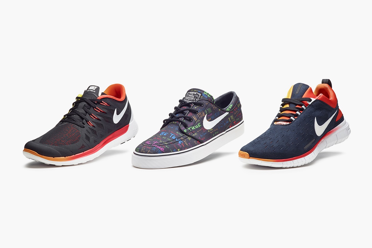 Коллекция кроссовок и кед Nike 2014 “#BETRUE”
