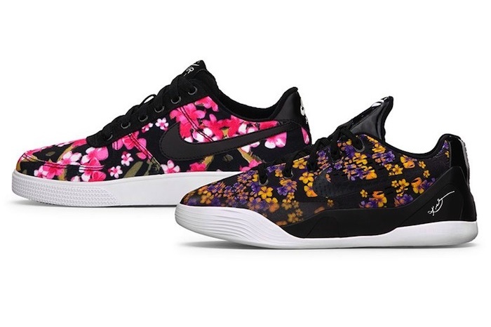 Кроссовки Nike Kobe 9 GS и Air Force 1 AC Floral