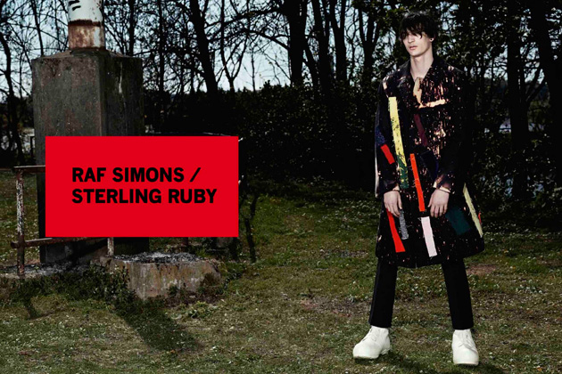 Рекламная кампания Raf Simons x Sterling Ruby Осень/Зима 2014