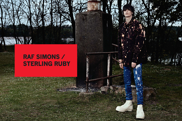 Рекламная кампания Raf Simons x Sterling Ruby Осень/Зима 2014