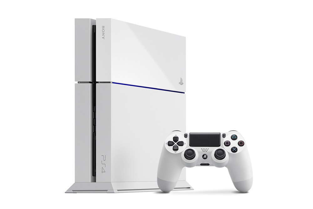 Sony выпустит белую версию PlayStation 4