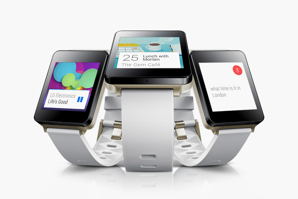Умные часы LG G Watch на базе Android Wear