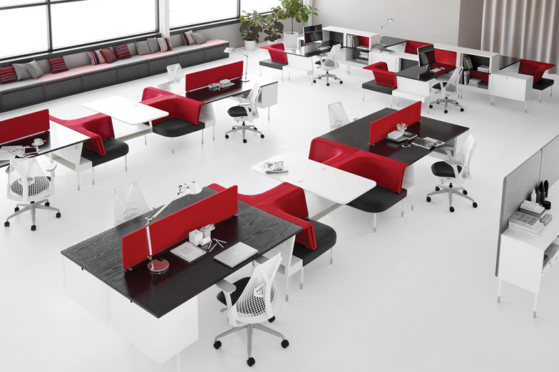 Две новые линии офисной мебели Herman Miller от Fuseproject и Industrial Facility