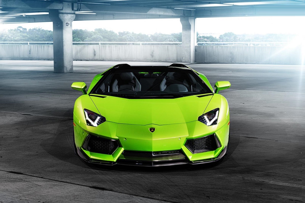 Lamborghini Aventador-V Roadster The Hulk от Vorsteiner