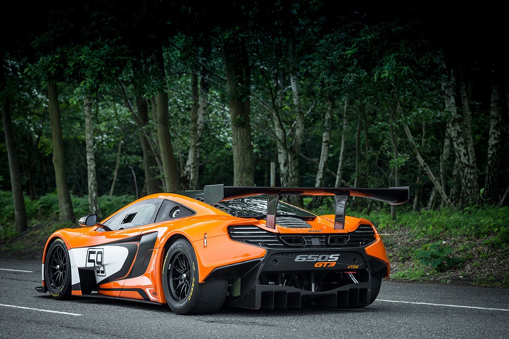 На фестивале скорости в Гудвуде McLaren показали новую модель 650S GT3