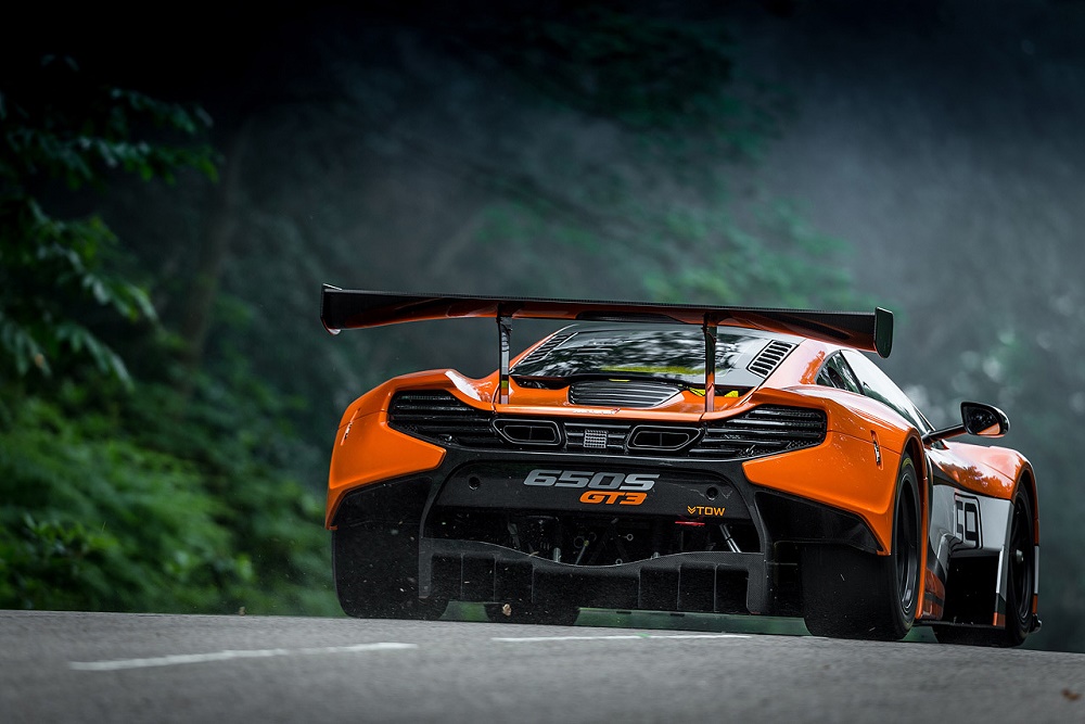 На фестивале скорости в Гудвуде McLaren показали новую модель 650S GT3