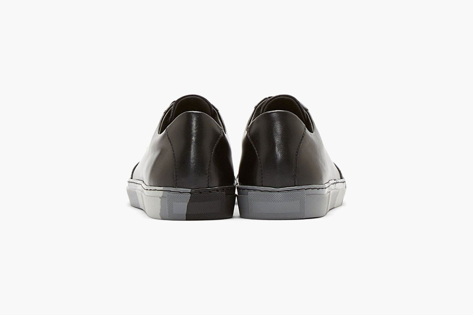Кеды COMME des GARÇONS SHIRT Leather “Black & Grey Camo”