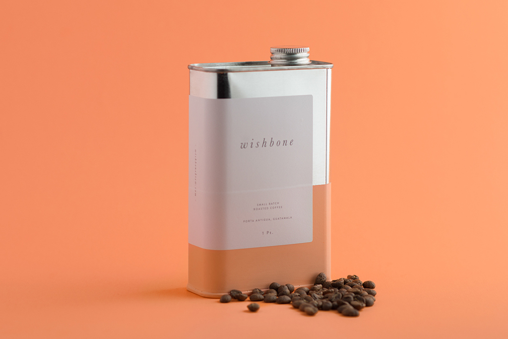 Упаковка для кофе Wishbone Brew от AKA design