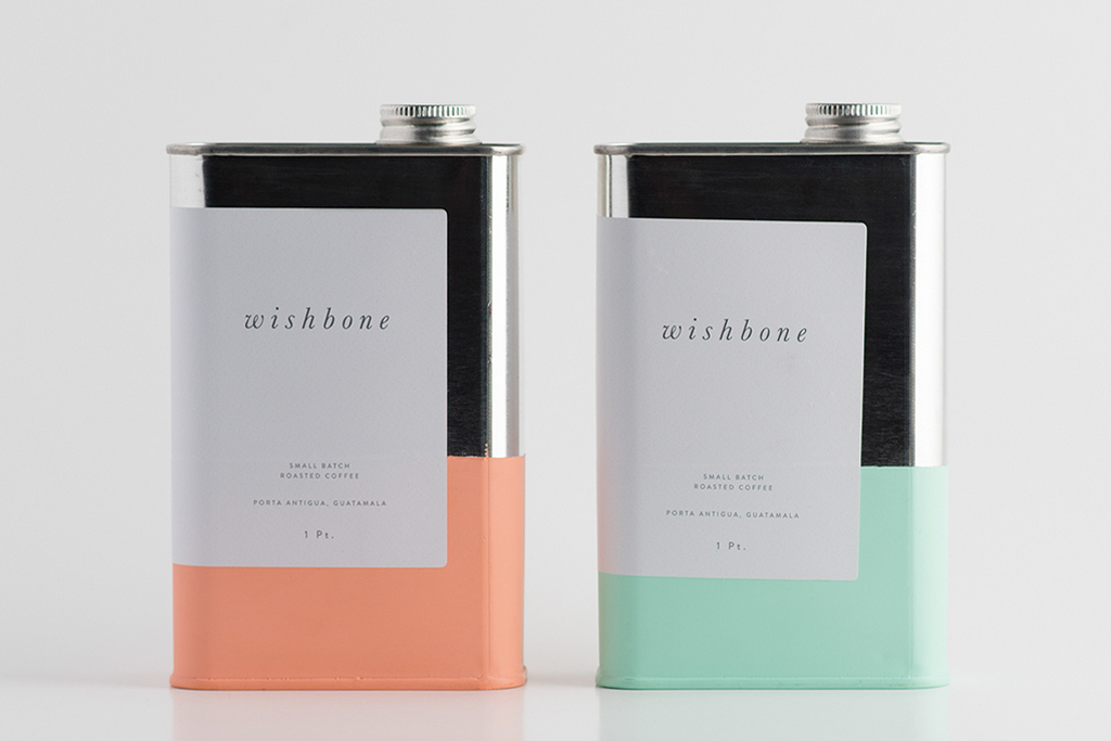 Упаковка для кофе Wishbone Brew от AKA design