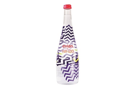 Evian совместно с Kenzo выпустили ограниченную серию бутылок