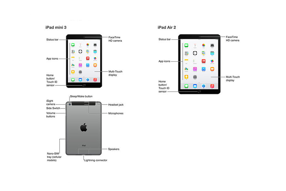 Apple случайно показала iPad Air 2 и iPad Mini 3