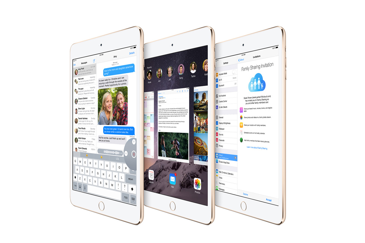 Apple выпустила новую версию компактного iPad mini 3