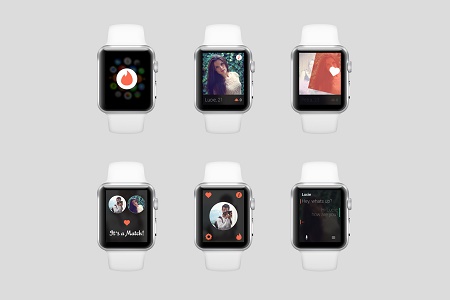 Концепт: популярные приложения для Apple Watch