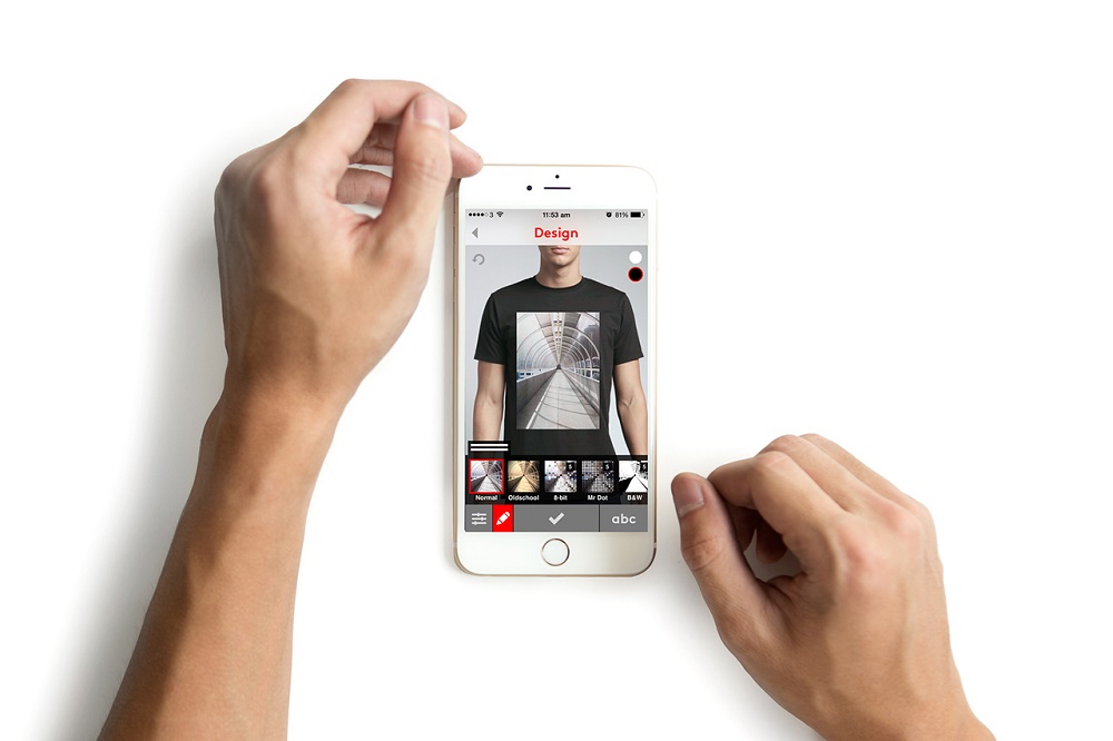 Snaptee для iPhone – конструктор футболок на основе фото из Instagram