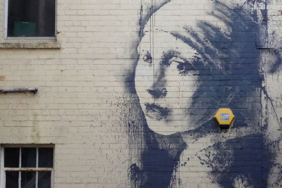 Новый стрит-арт уличного художника Бэнкси появился в Бристоле