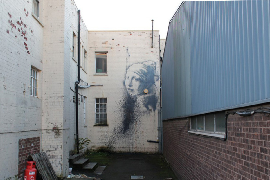 Новый стрит-арт уличного художника Бэнкси появился в Бристоле