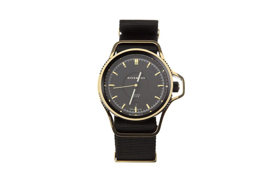 Часы Givenchy Осень/Зима 2014 "Seventeen" Watch Black/Gold