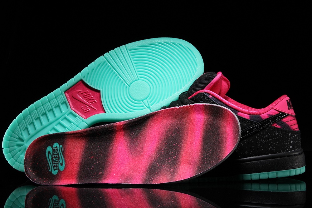Кроссовки Premier x Nike SB Dunk Low Pro “Northern Lights”