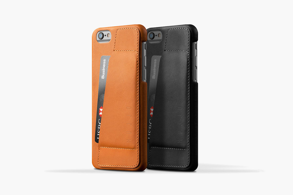 Mujjo Leather Wallet Case 80° — стильный и практичный чехол для iPhone 6/6 Plus