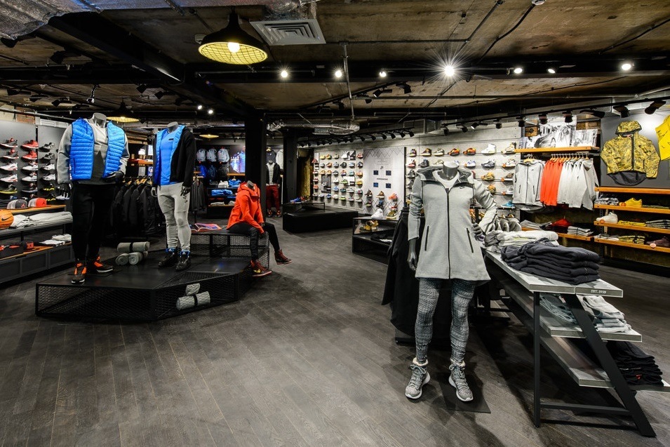 Открытие обновленного магазина Nike на Арбате