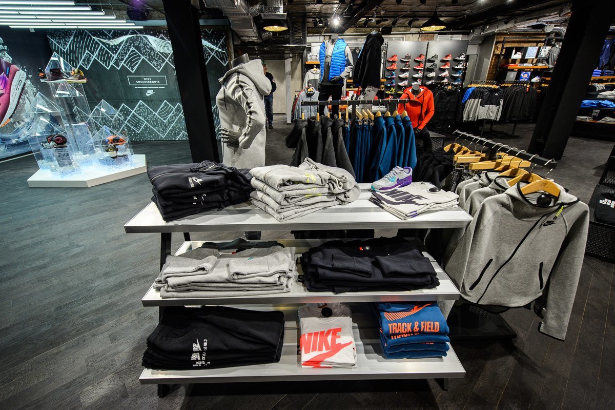 Открытие обновленного магазина Nike на Арбате