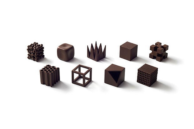 Дизайнеры Nendo разработали шоколад с разными текстурами