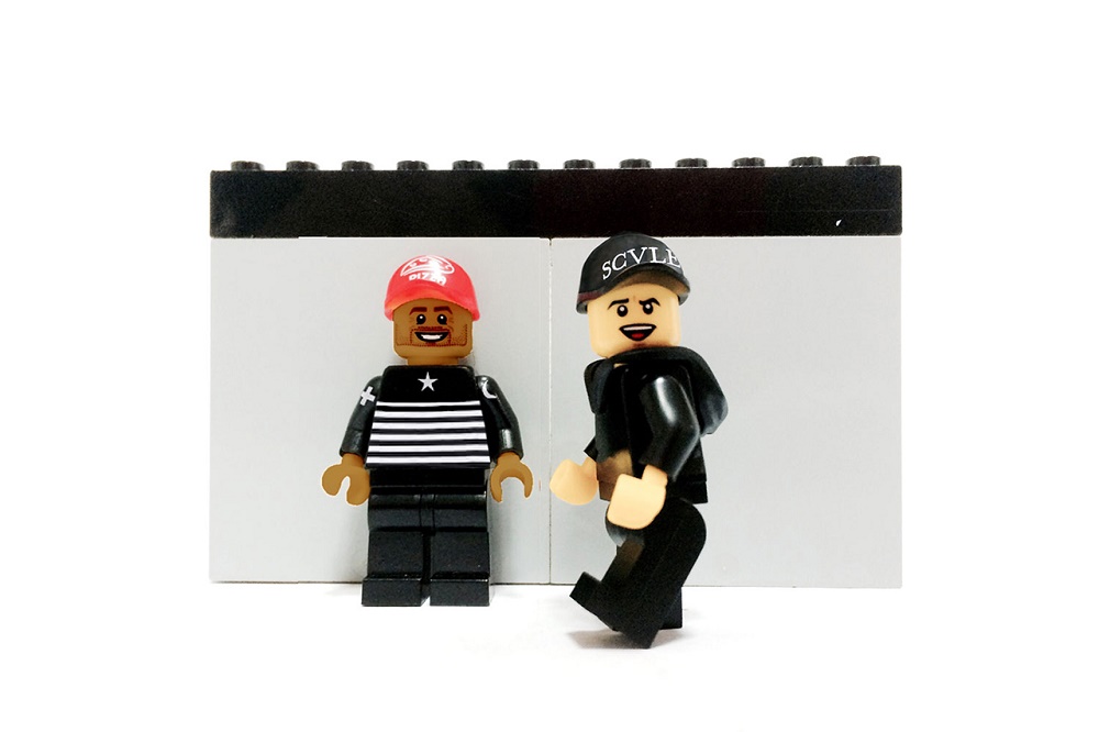 Иконы уличной моды воссозданы в Lego