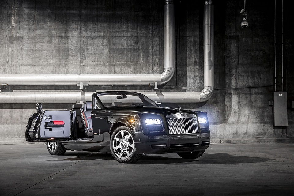 Кабриолет Rolls-Royce Phantom стал углеволоконным раритетом