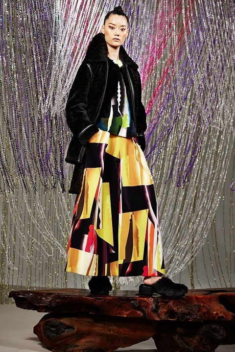 Предосенняя коллекция женской одежды Kenzo 2015