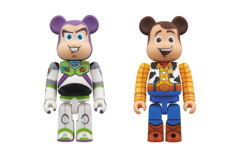 Фигурки Toy Story x Medicom Toy 400% Woody and Buzz Lightyear Bearbrick