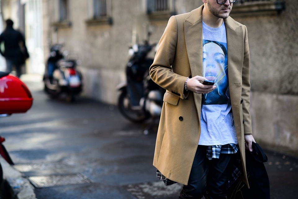 Уличный стиль: Неделя мужской моды в Милане Осень/Зима 2015. Часть II