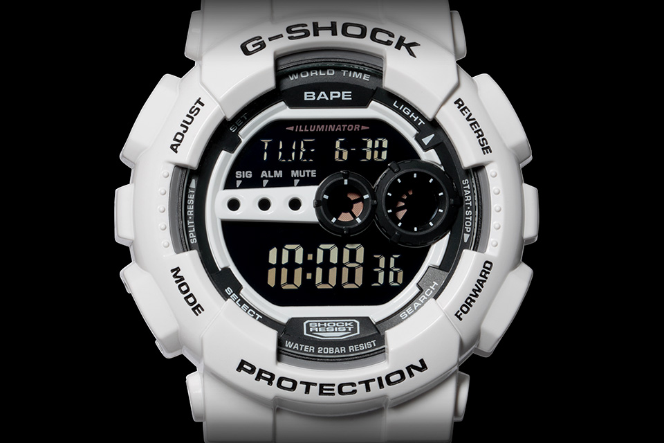 Часы BAPE x G-SHOCK GD-100