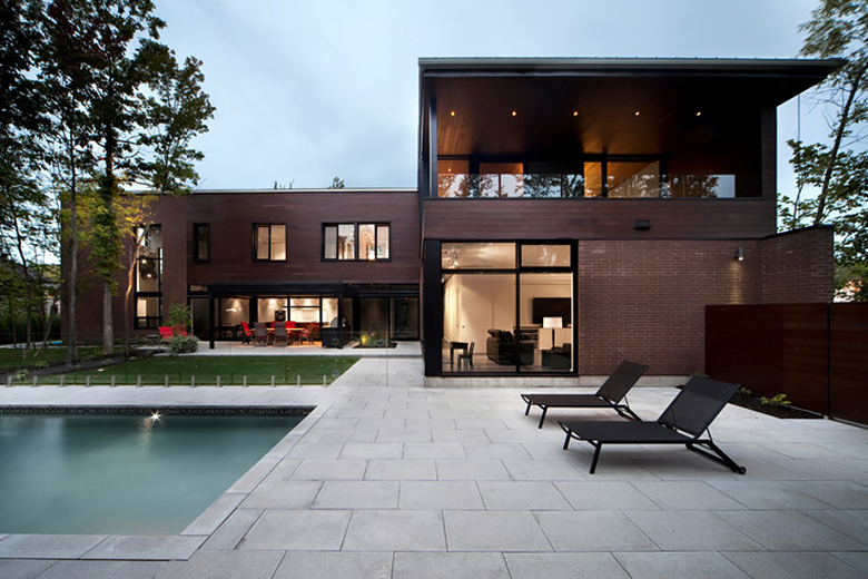 Дом Veranda от канадской студии Blouin Tardiff Architects