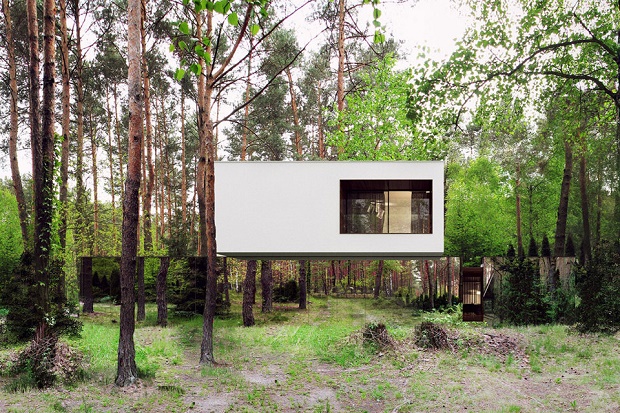 Современный дом Izabelin Mirror от REFORM Architekt
