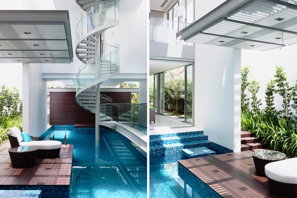 Стильный дом в Сингапуре от студии Hyla Architects