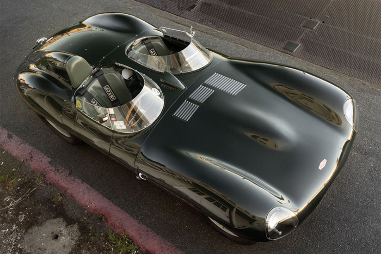 Винтажный 1955 Jaguar D-Type стимостью 4 млн. долларов