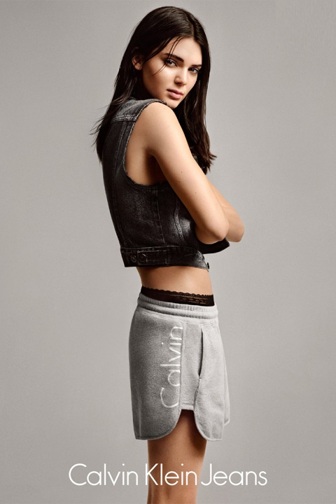 Кендалл Дженнер стала лицом кампании Calvin Klein Весна/Лето 2015