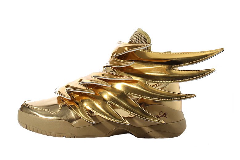 Кроссовки Jeremy Scott x adidas Originals JS Wings 3.0 "Gold"