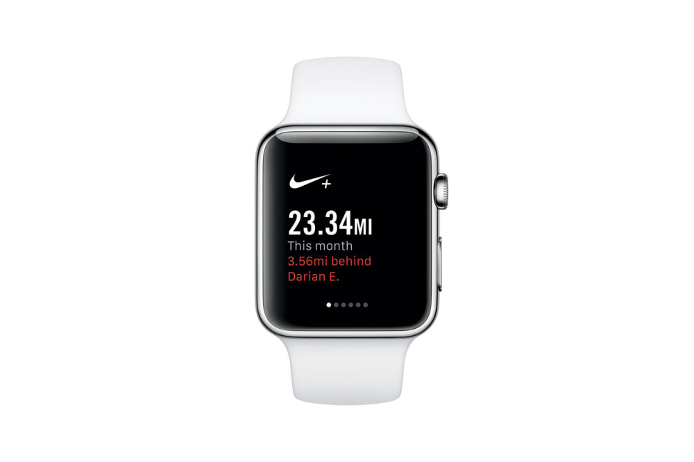Приложение Nike+ Running для Apple Watch